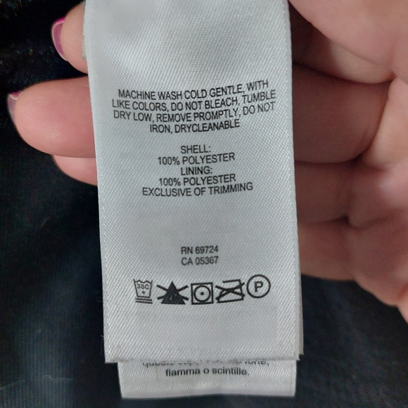 Columbia Black Zip-up, Size 1X - Picture 7 of 7